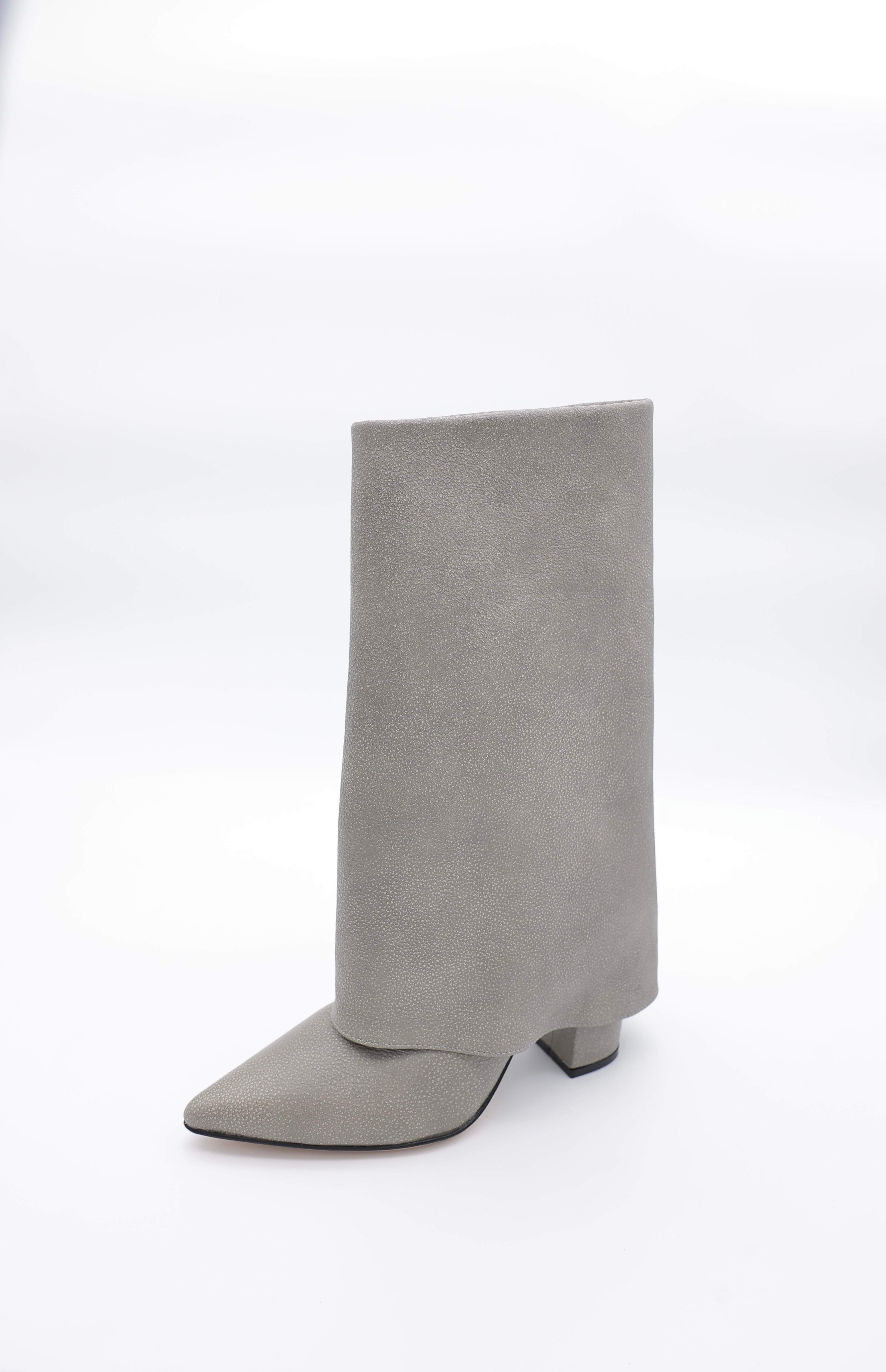 Midi Bell Boot Gris