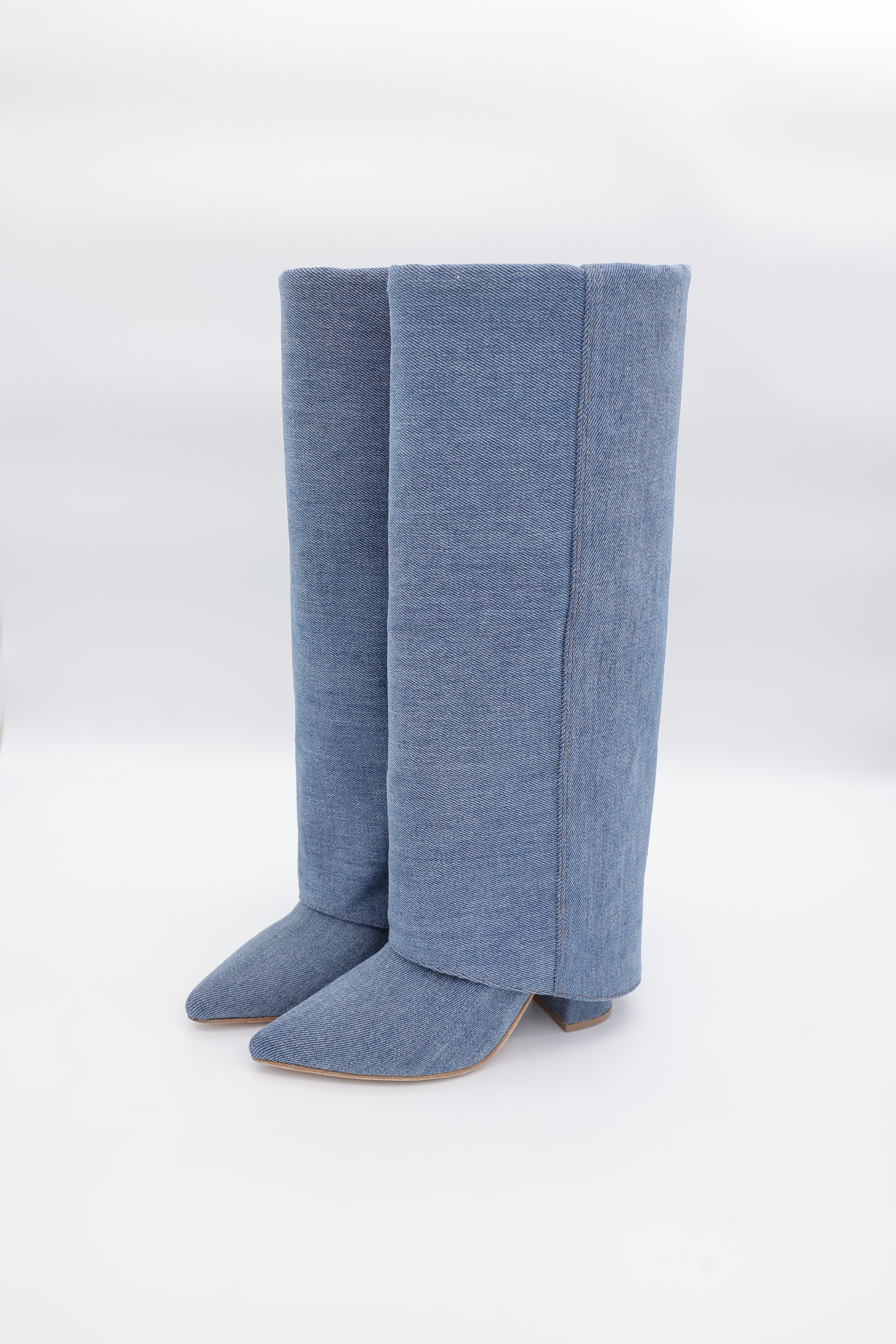 High Bell Boot — Mezclilla