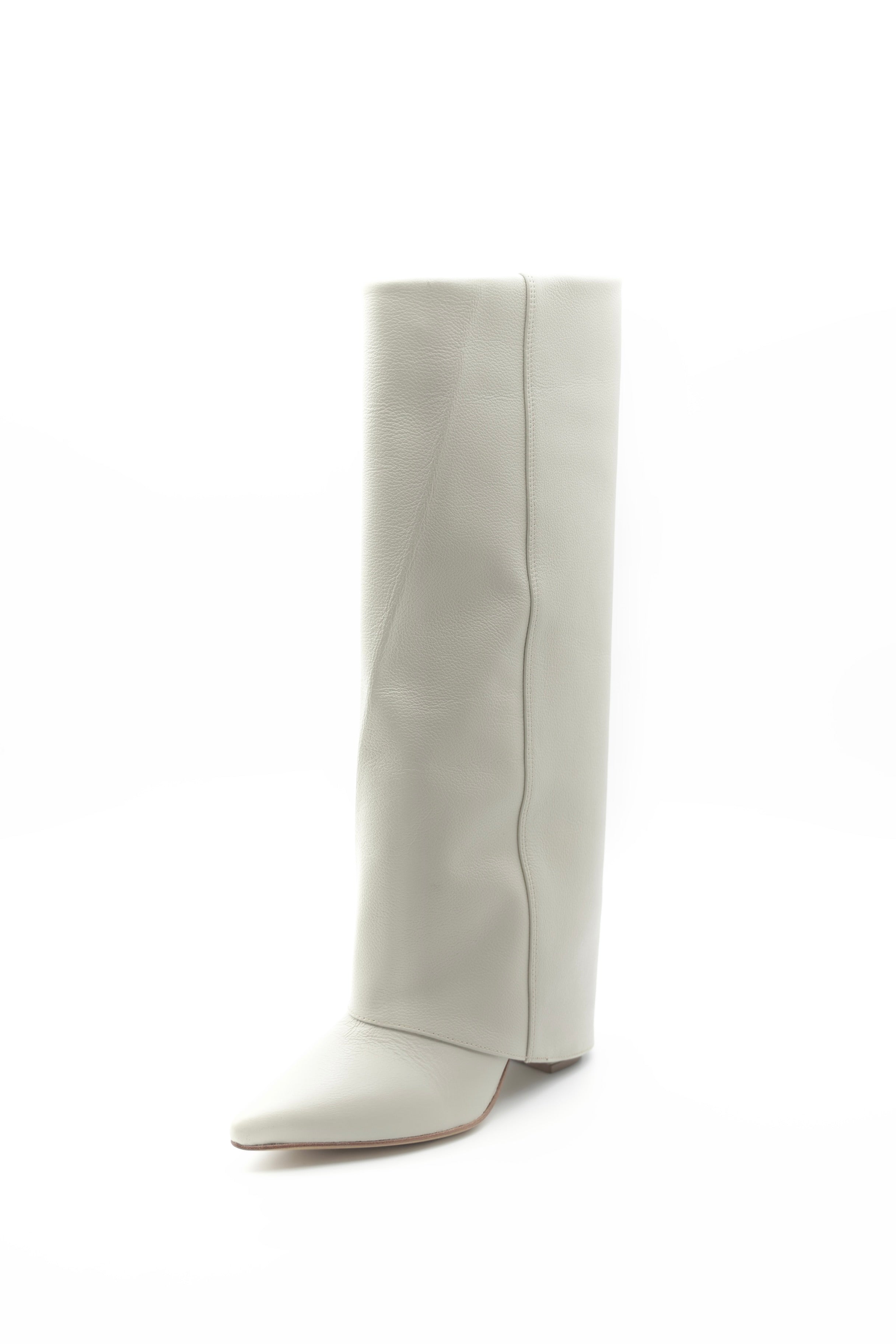 High Bell Boot — Hueso