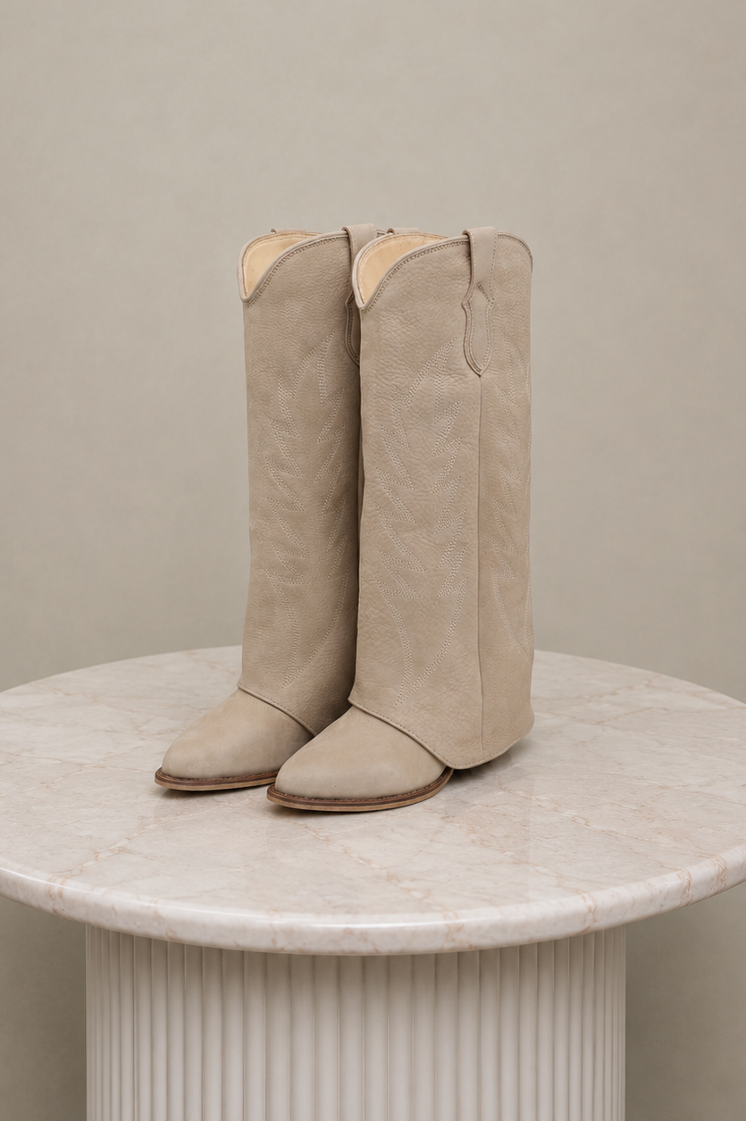 THE ORIGINAL COWBOY BOOTS BORDADAS - TRIGO