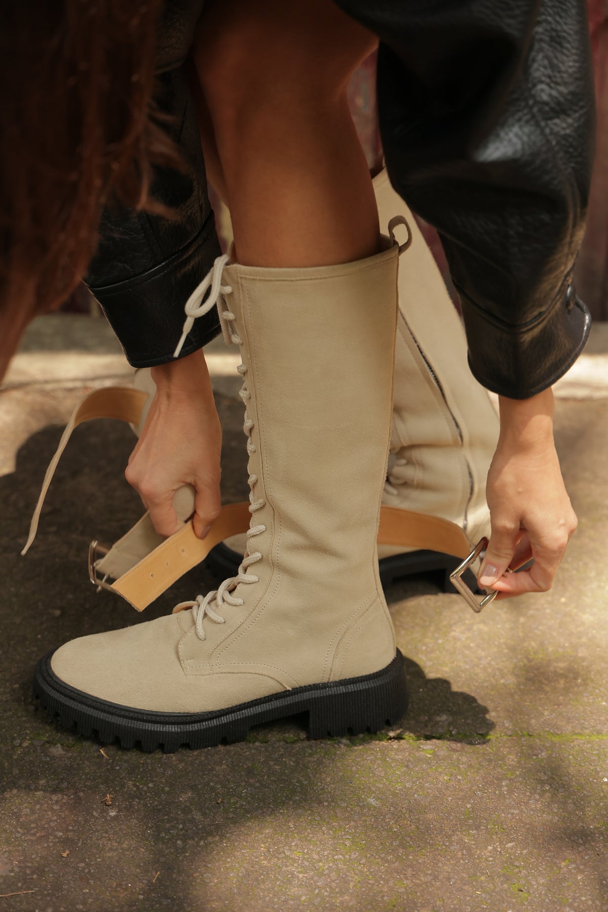 Cargo Boots hueso