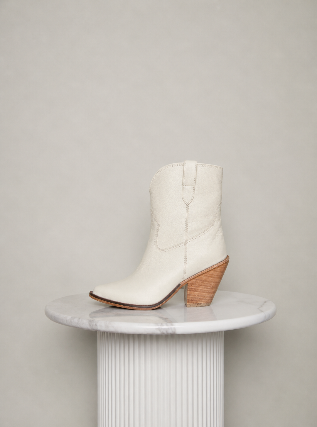 Bota Vaquera Blanca
