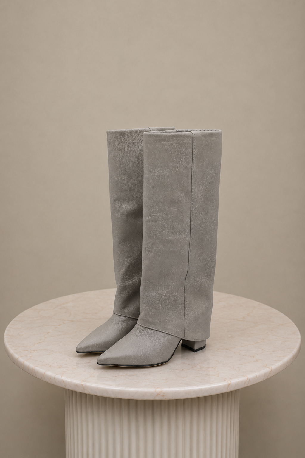 High Bell Boot — Gris