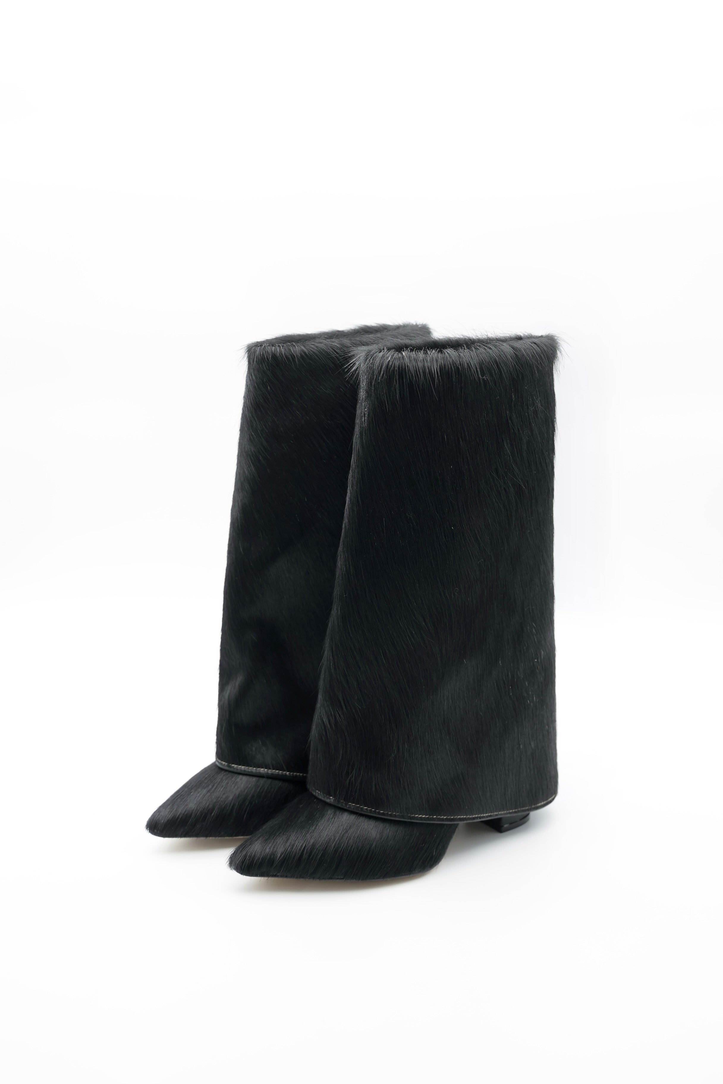 Midi Bell Boot - Vaquita Negra