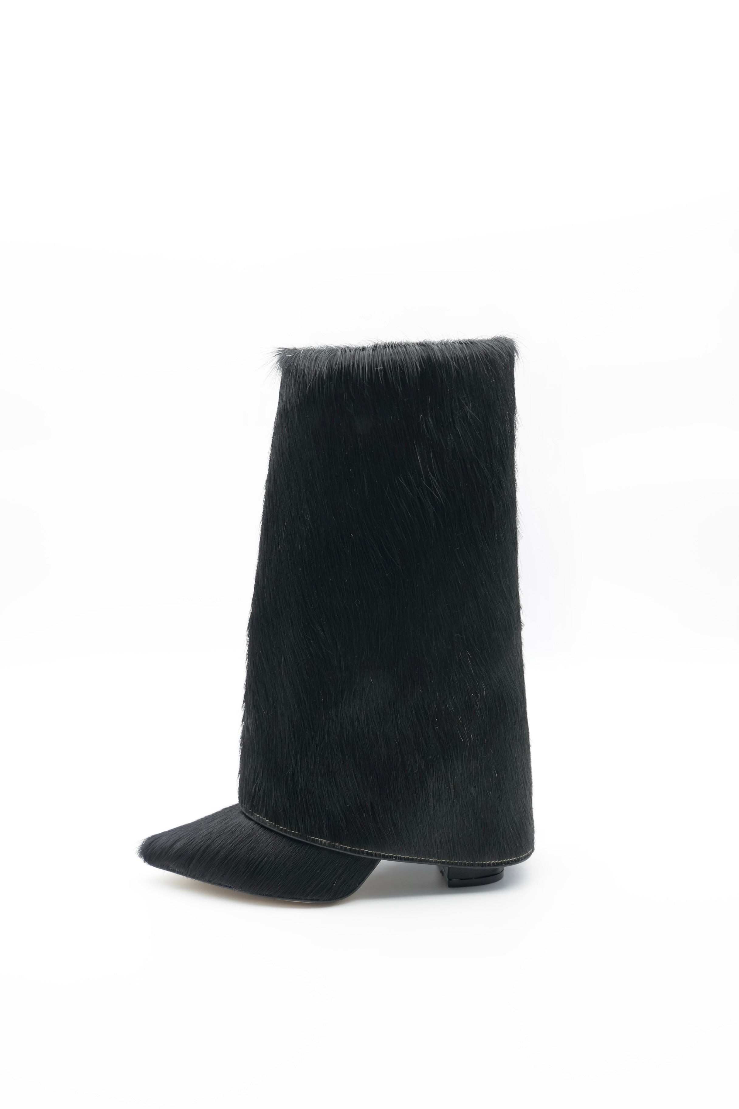 Midi Bell Boot - Vaquita Negra
