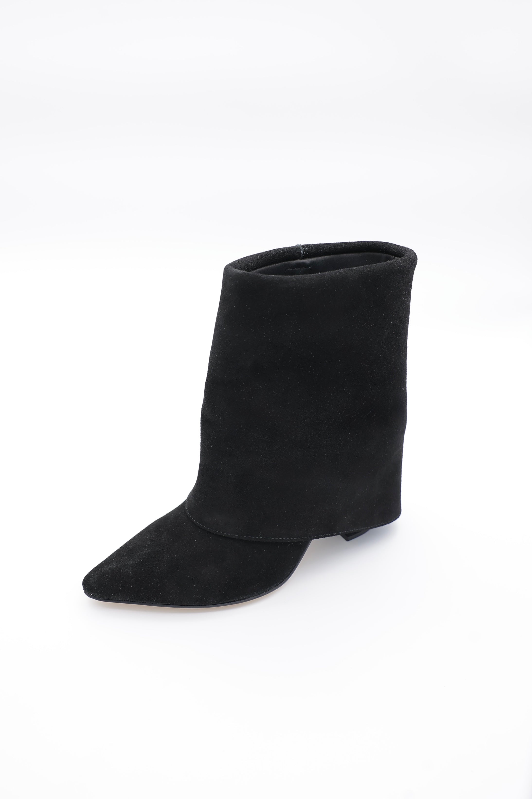 LOW BELL BOOTS - Negra de Gamuza